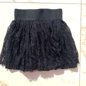 Fiorucci. Beautiful Mini Skirt made from Satin and Lace! Elegant and sexy.